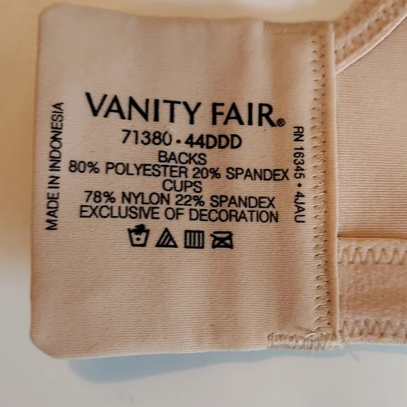 NWT Vanity Fair Beauty Back Bra - Picture 3 of 5